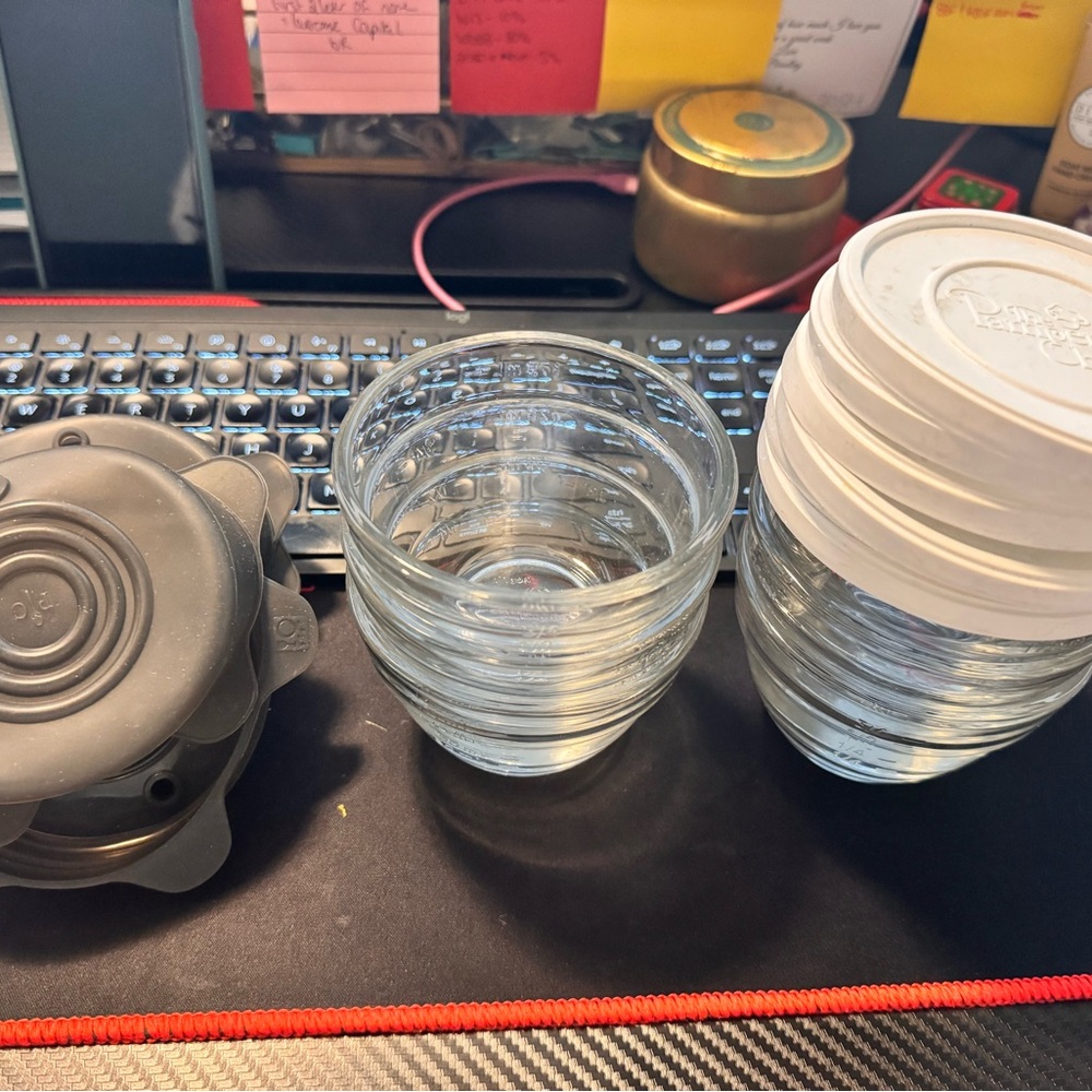 Pampered Chef 1 cup prep bowls